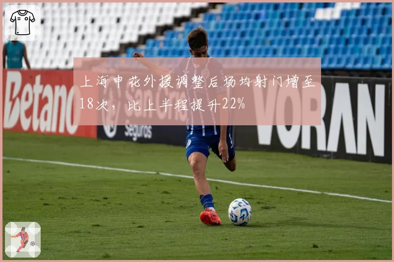 上海申花外援调整后场均射门增至18次,比上半程提升22%